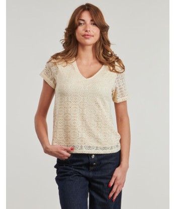 T-shirt femmes Vero Moda VMMAYA  Beige