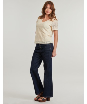 T-shirt femmes Vero Moda VMMAYA  Beige