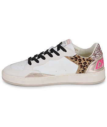 Baskets basses femmes Crime London SK8 DELUXE Multicolore