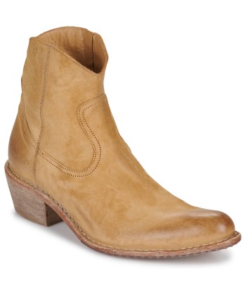 Boots femmes Moma DALLAS Marron