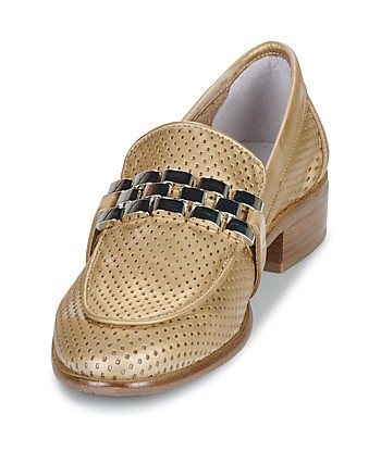 Mocassins femmes Regard ELIAS Doré