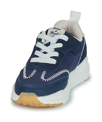 Baskets basses enfant filles Tartine Et Chocolat T C 19 LACES Bleu