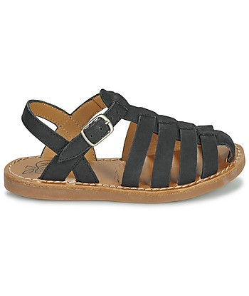 Sandales enfant garcons Pom d'Api PLAGE-STITCH DAD Bleu