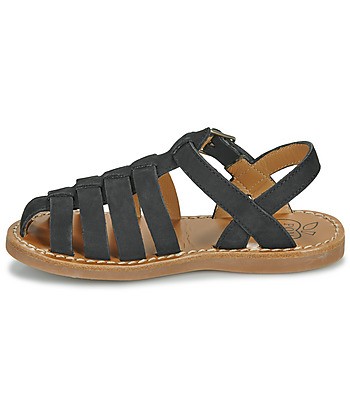 Sandales enfant garcons Pom d'Api PLAGE-STITCH DAD Bleu