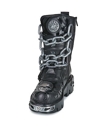Boots femmes New Rock CHAROL Noir