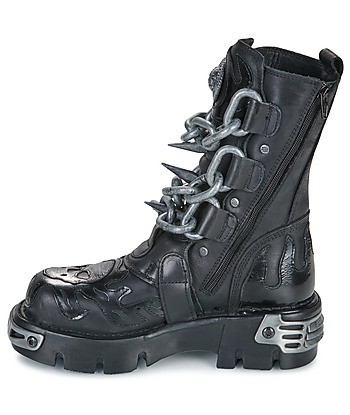 Boots femmes New Rock CHAROL Noir