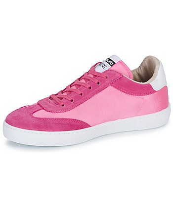 Baskets basses femmes Victoria BERLIN SERRAJE  NYLON Rose