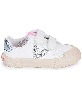 Baskets basses enfant filles Victoria TRIBU Blanc