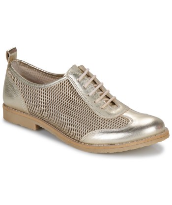 Derbies femmes Felmini E085-BRUSH-0377 Doré