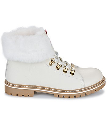 Boots femmes Les Tropeziennes par M.Belarbi LACEN Blanc