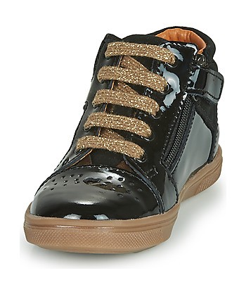 Baskets montantes enfant filles GBB THEANA Noir