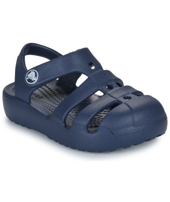 Sandales enfant garcons Crocs Classic Fisherman T Bleu