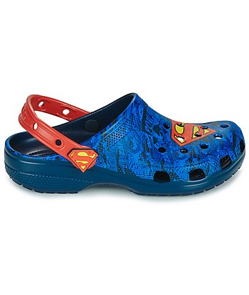 Sabots enfant garcons Crocs Superman Classic Clog K Bleu