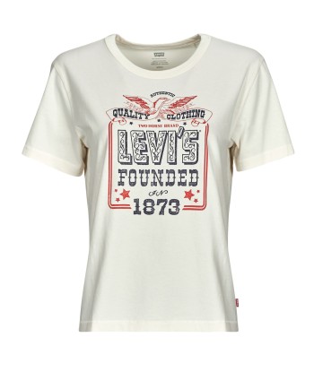 T-shirt femmes Levis GRAPHIC ICONIC TEE Blanc