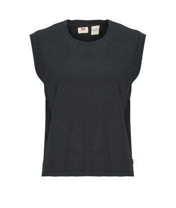 T-shirt femmes Levis BOXY TANK Noir
