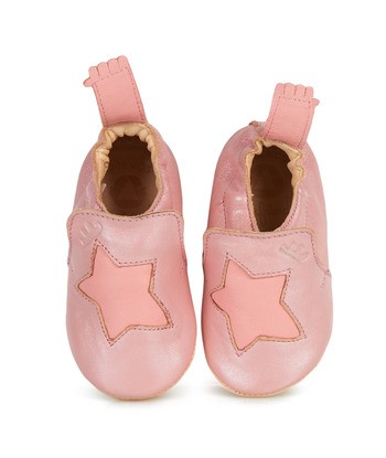 Chaussons enfant garcons Easy Peasy BLUMOO ETOILE Rose