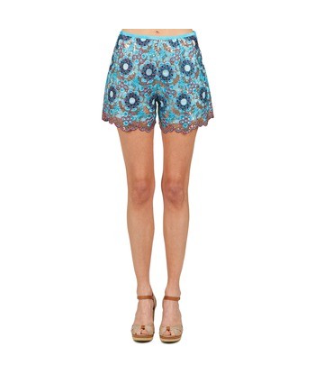 Short femmes Manoush FRESQUE Bleu