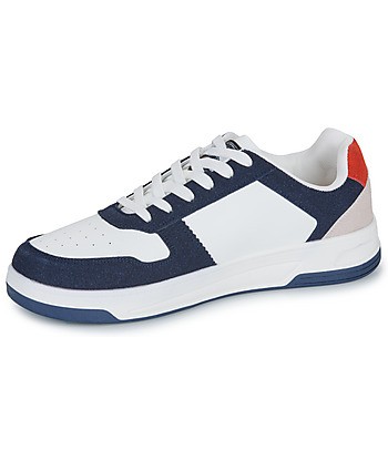 Baskets basses hommes Geographical Norway ORTY Blanc