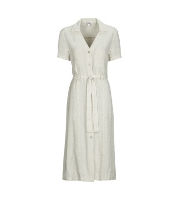 Robe femmes Only ONLSIESTA  Beige