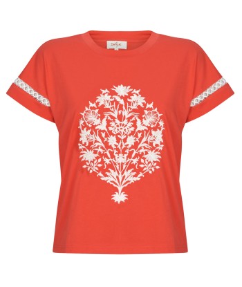 T-shirt femmes Derhy ZIBELINE TEE SHIRT Orange