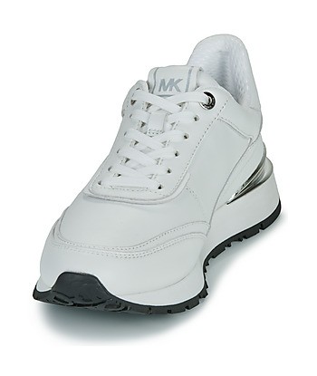 Baskets basses femmes MICHAEL Michael Kors KEATON ZIP SLIP ON Blanc