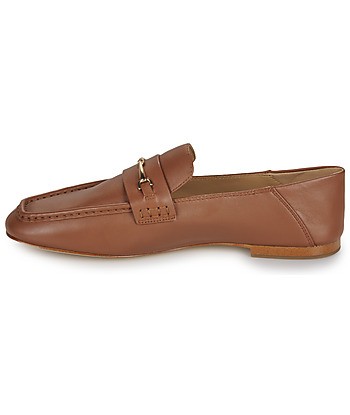 Mocassins femmes MICHAEL Michael Kors LENA LOAFER Marron
