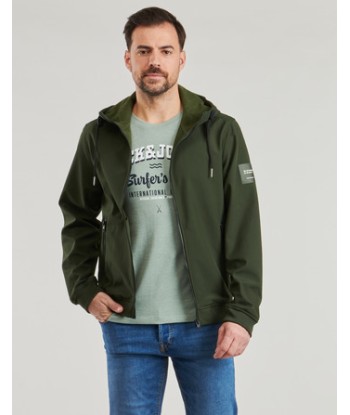 Blouson hommes Jack & Jones JJEBASIC SOFTSHEL Kaki