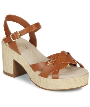 Sandales femmes Les Petites Bombes LOUANE Marron