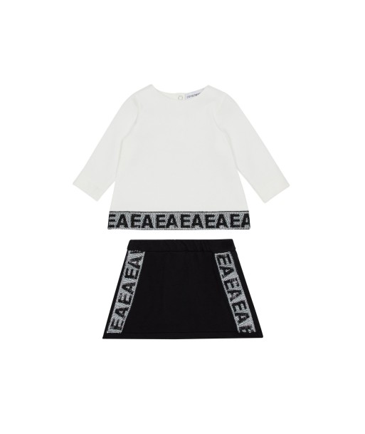 Ensembles enfant filles Emporio Armani 6HEV08-3J3PZ-0101 Blanc