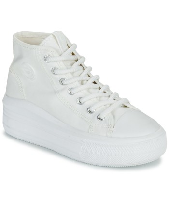 Baskets montantes femmes Les Petites Bombes LOUNA Blanc