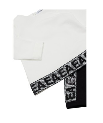 Ensembles enfant filles Emporio Armani 6HEV08-3J3PZ-0101 Blanc