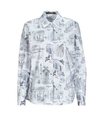 Chemise femmes Karl Lagerfeld KLXJP SHIRT Multicolore