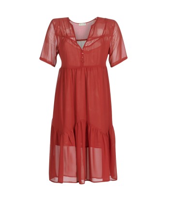 Robe courte femmes See U Soon GARAGACE Rouge