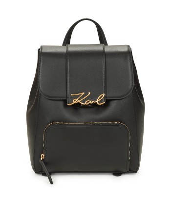 Sac a dos femmes Karl Lagerfeld K/SIGNATURE FLAP BACKPACK Noir