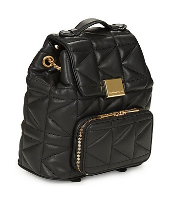 Sac a dos femmes Karl Lagerfeld K/KUILT SMALL BACKPACK Noir