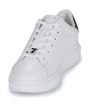 Baskets basses hommes Karl Lagerfeld KAPRI MENS Signia Scroll Lo Blanc