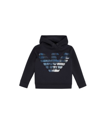 Sweat-shirt enfant garcons Emporio Armani 6H4MA9-1JDSZ-0920 Bleu