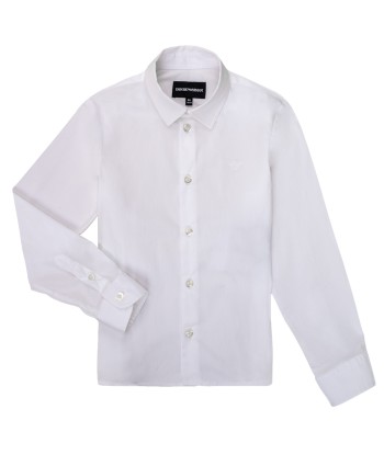 Chemise enfant garcons Emporio Armani 8N4CJ0-1N06Z-0100 Blanc