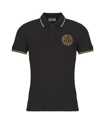 Polo hommes Versace Jeans Couture 78GAGT00 Noir