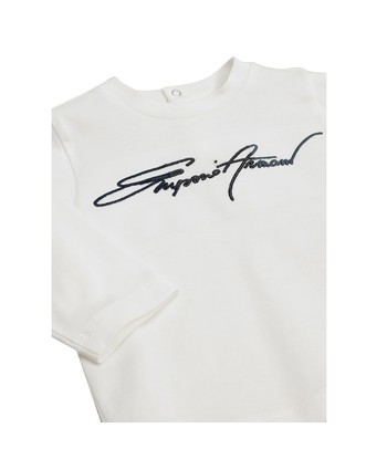 T-shirt enfant garcons Emporio Armani 6HHTJN-1JTUZ-0101 Bleu