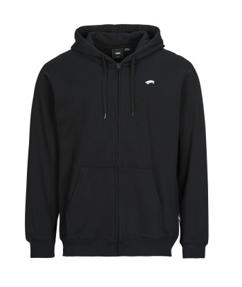 Sweat-shirt hommes Vans SALTON LOOSE FT FZ PO Noir