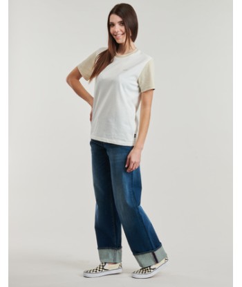 T-shirt femmes Vans COLORBLOCK BFF TEE Blanc