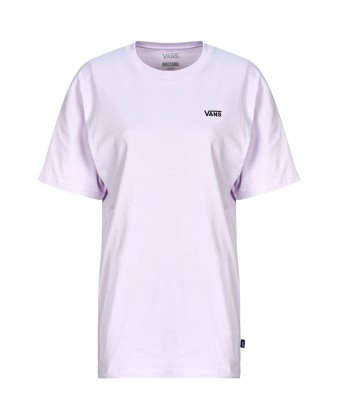 T-shirt femmes Vans LEFT CHEST LOGO TEE EM Violet