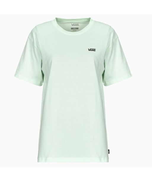 T-shirt femmes Vans LEFT CHEST LOGO TEE EM Vert