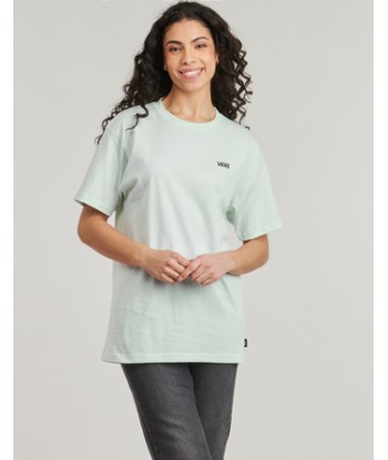 T-shirt femmes Vans LEFT CHEST LOGO TEE EM Vert