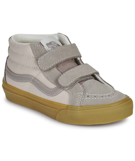 Baskets montantes enfant garcons Vans SK8-Mid Reissue V Gris