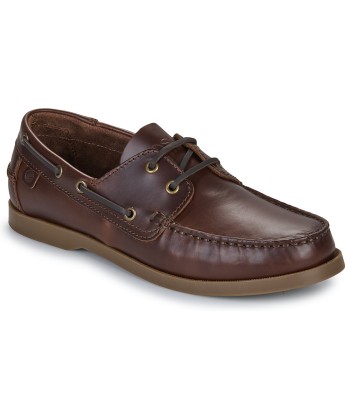 Chaussures bateau hommes Casual Attitude REVORO Marron