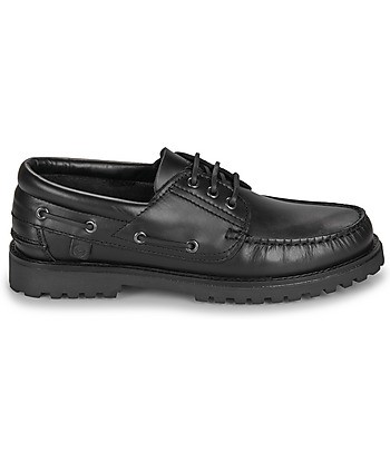 Chaussures bateau hommes Casual Attitude EVEROA Noir