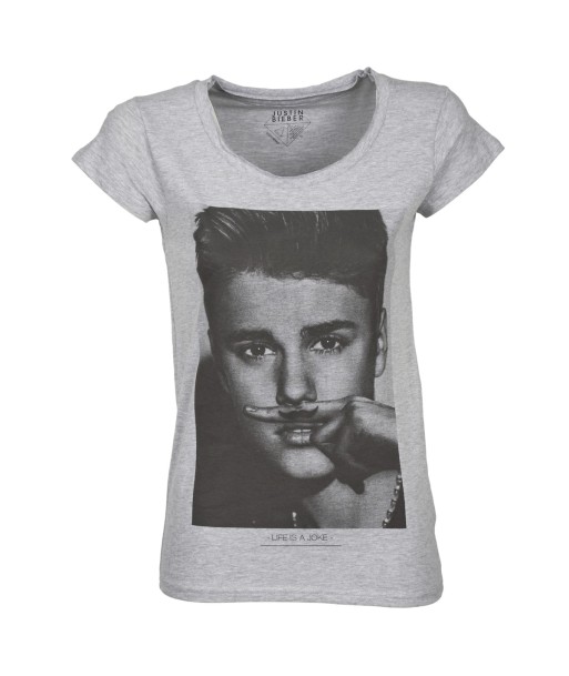 T-shirt femmes Eleven Paris BIEBER W Gris