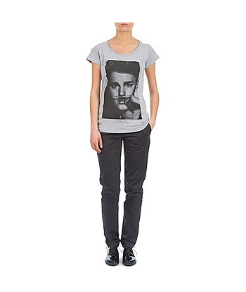 T-shirt femmes Eleven Paris BIEBER W Gris